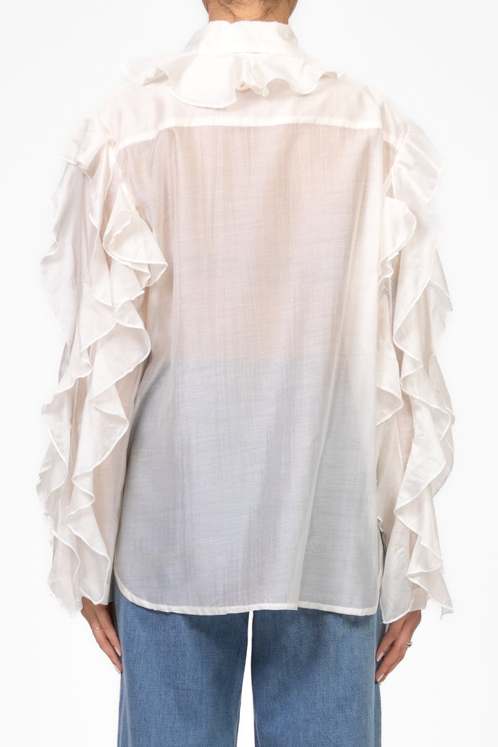 Dixie - Camicia con rouches Art. C881W140