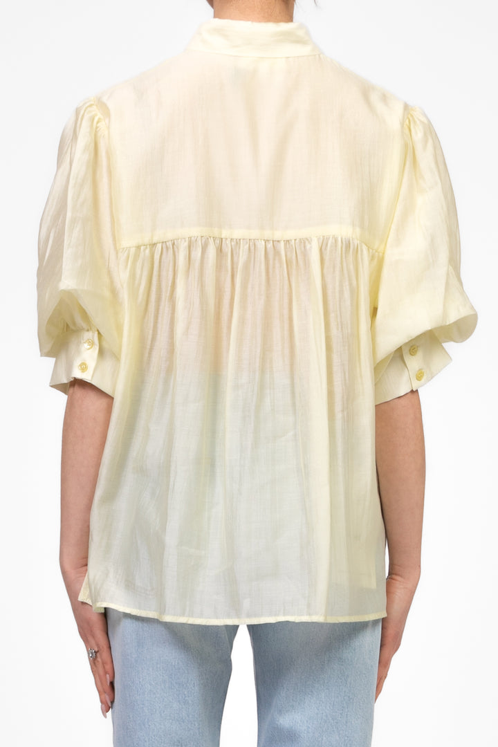Vicolo - Camicia manica corta a palloncino Art. TD1967