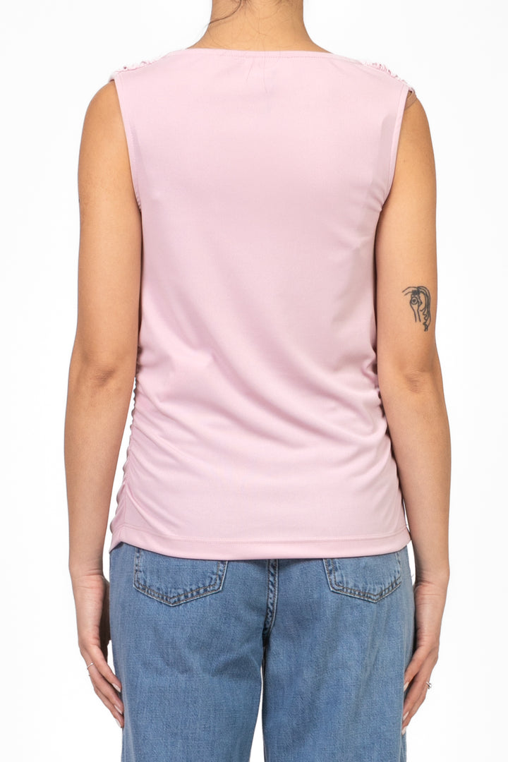Vicolo - Top scollo shiffer Art. TD2053