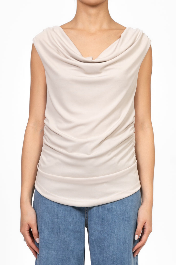 Vicolo - Top scollo shiffer Art. TD2053
