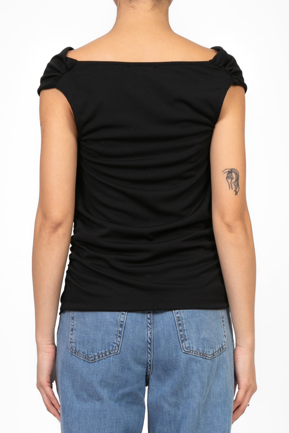 Vicolo - Top scollo shiffer Art. TD2053
