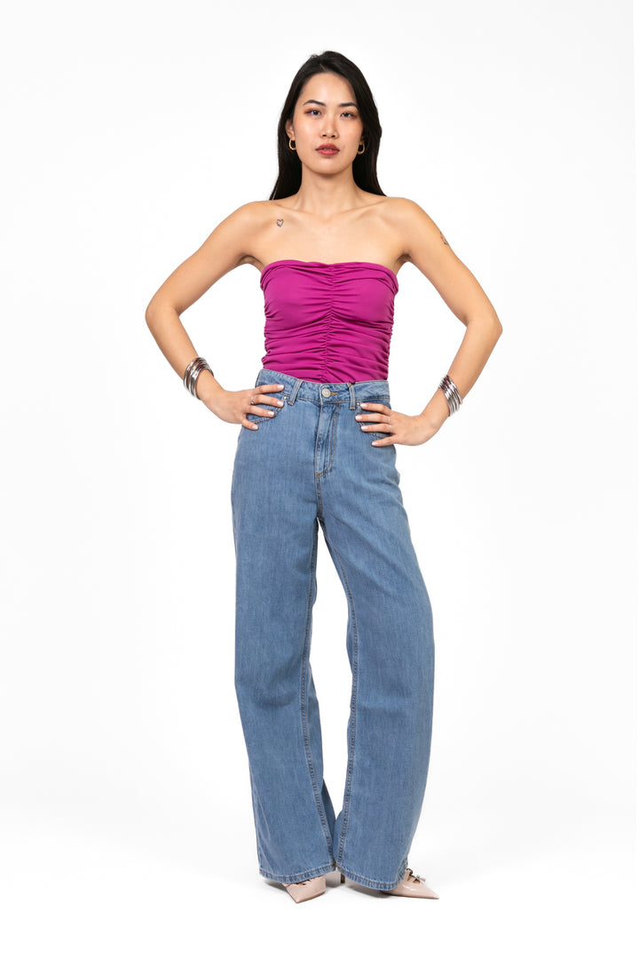 Vicolo - Body a fascia con drappeggio Art. TD2058