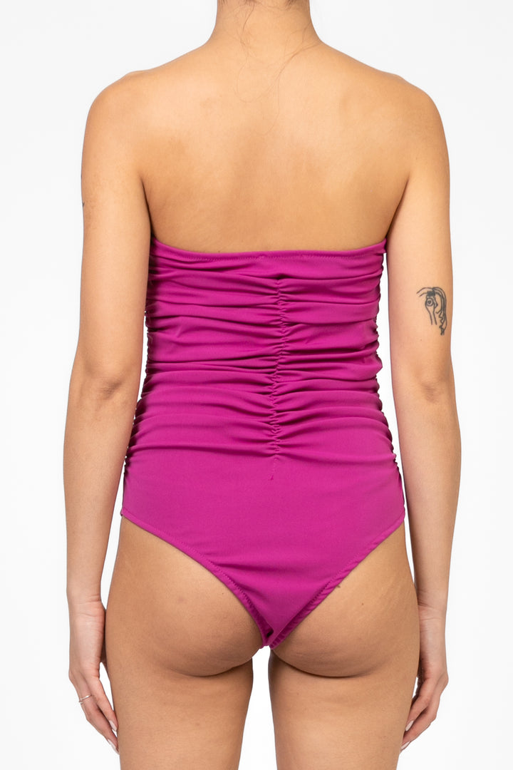 Vicolo - Body a fascia con drappeggio Art. TD2058