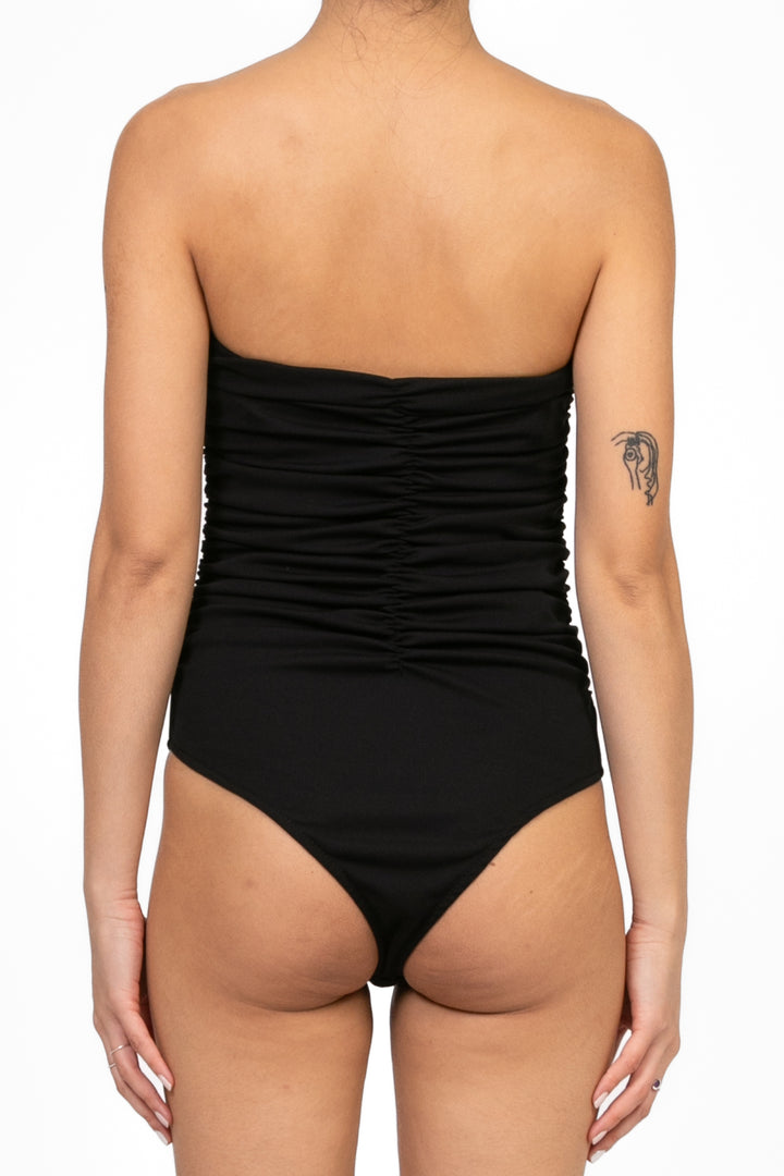 Vicolo - Body a fascia con drappeggio Art. TD2058