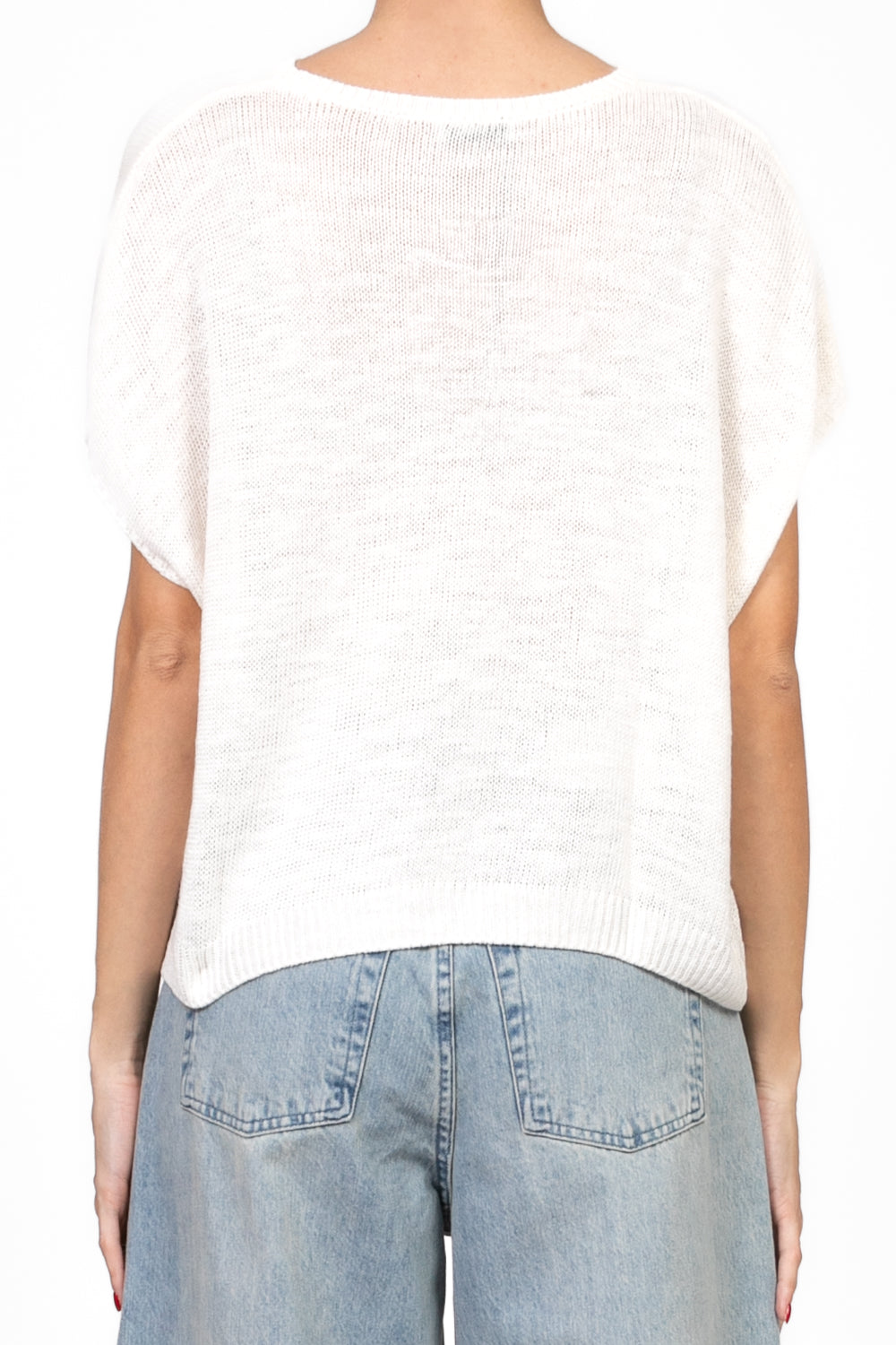 Dixie - Gilet in maglia a scatoletta Art. M833W032X