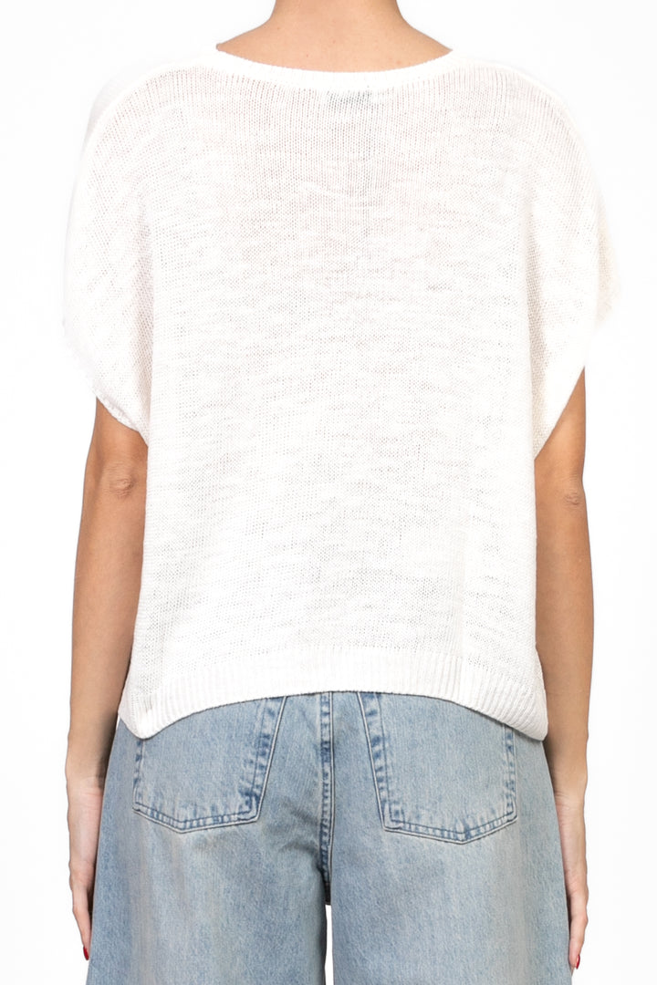 Dixie - Gilet in maglia a scatoletta Art. M833W032X