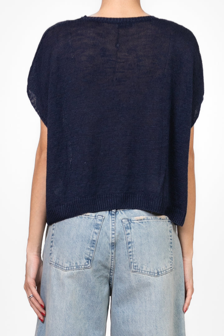 Dixie - Gilet in maglia a scatoletta Art. M833W032X