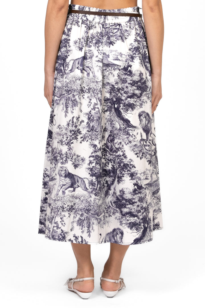 Tensione In - Gonna stampa toile de jouy Art. 36718