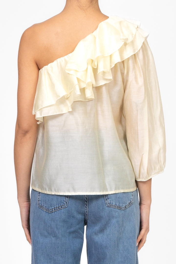Tensione In - Top monospalla con rouches Art. C20090AT