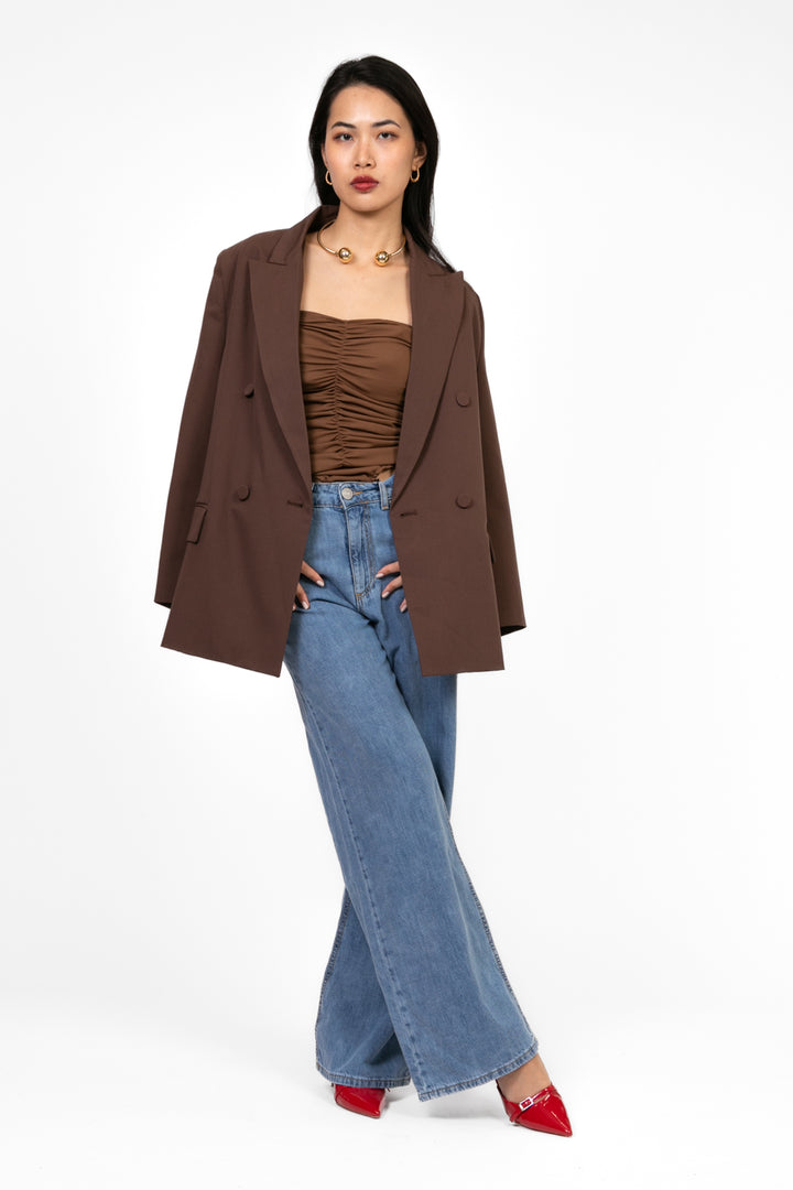 Vicolo - Body a fascia con drappeggio Art. TD2058