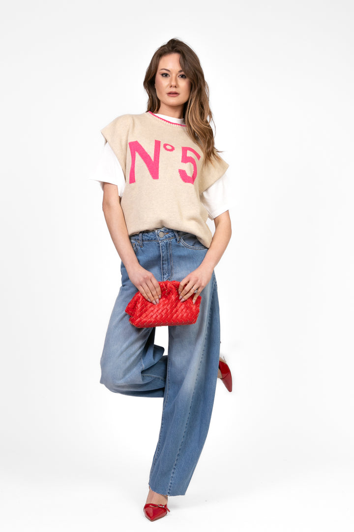 Tensione In - Gilet in maglia n 5 Art. P5HMJ43A414