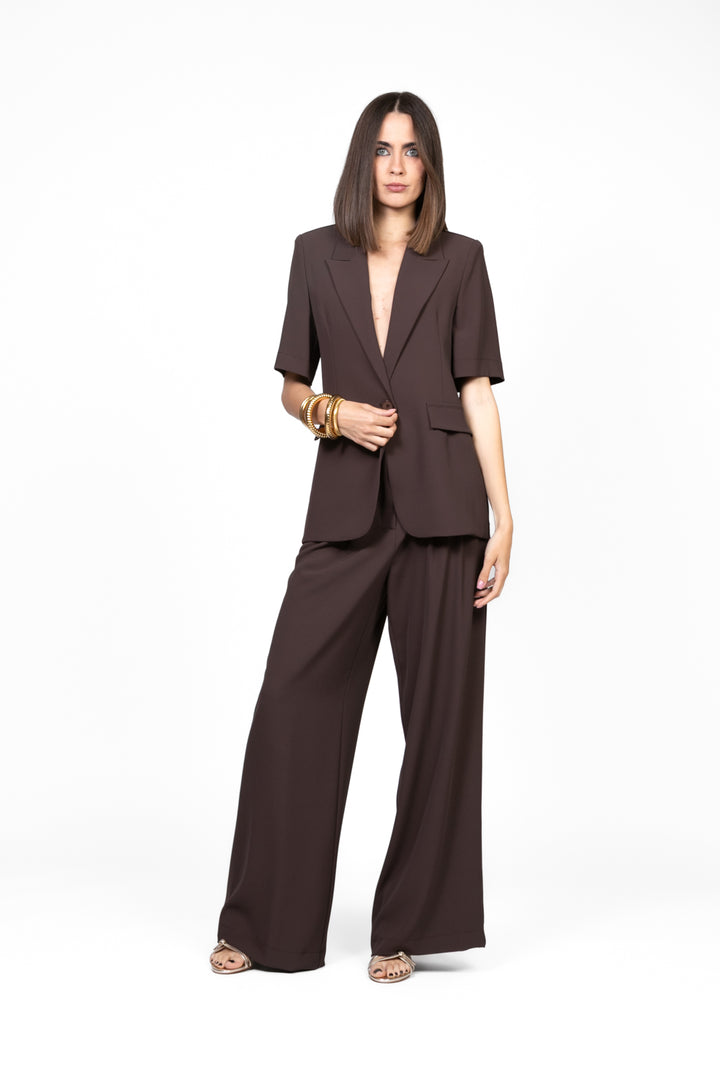 Kontatto - Completo giacca mezza manica pantalone palazzo Art. MA3043N/MA3042N
