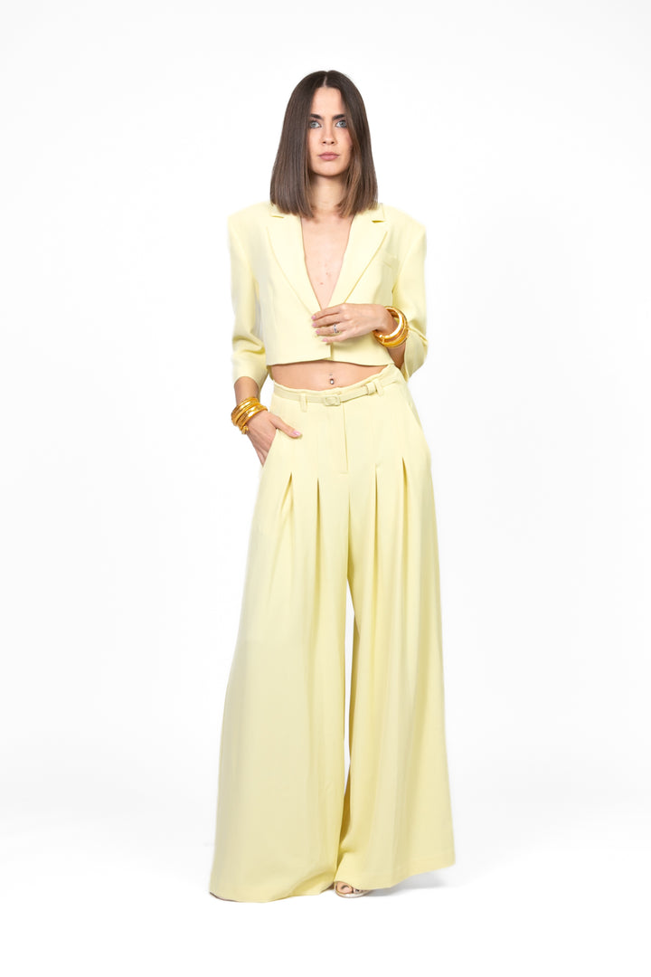 Imperial - Pantalone palazzo in crepe Art. P3ZQJGC/P3ZQJHX