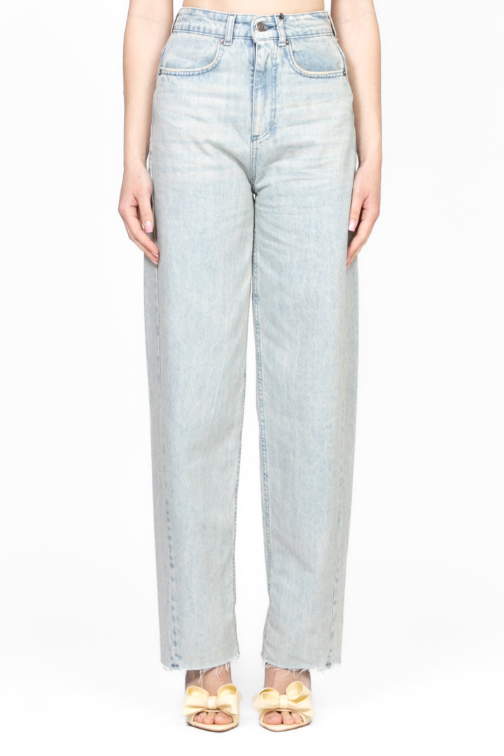 Tensione In - Jeans balloon taglio vivo Art. LAPEL-528P