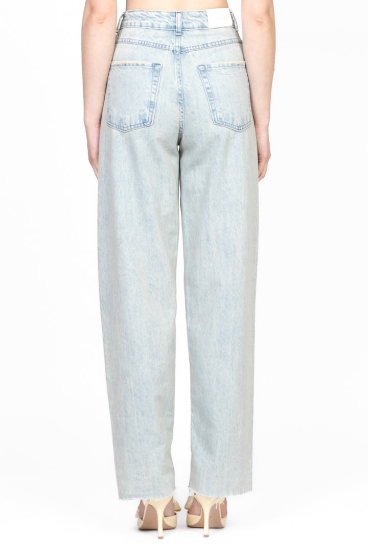 Tensione In - Jeans balloon taglio vivo Art. LAPEL-528P