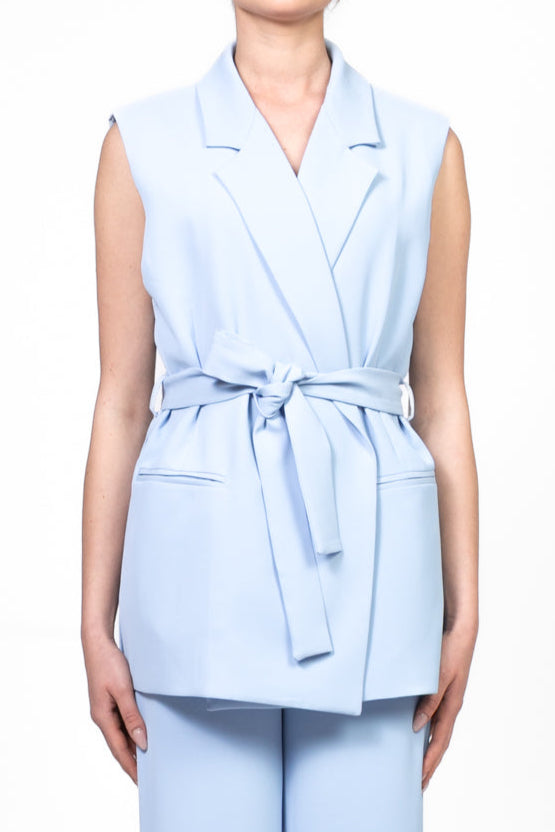 Vicolo - Gilet fluido  con fusciacca Art. TD2174