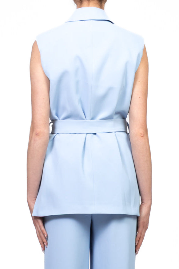 Vicolo - Gilet fluido  con fusciacca Art. TD2174