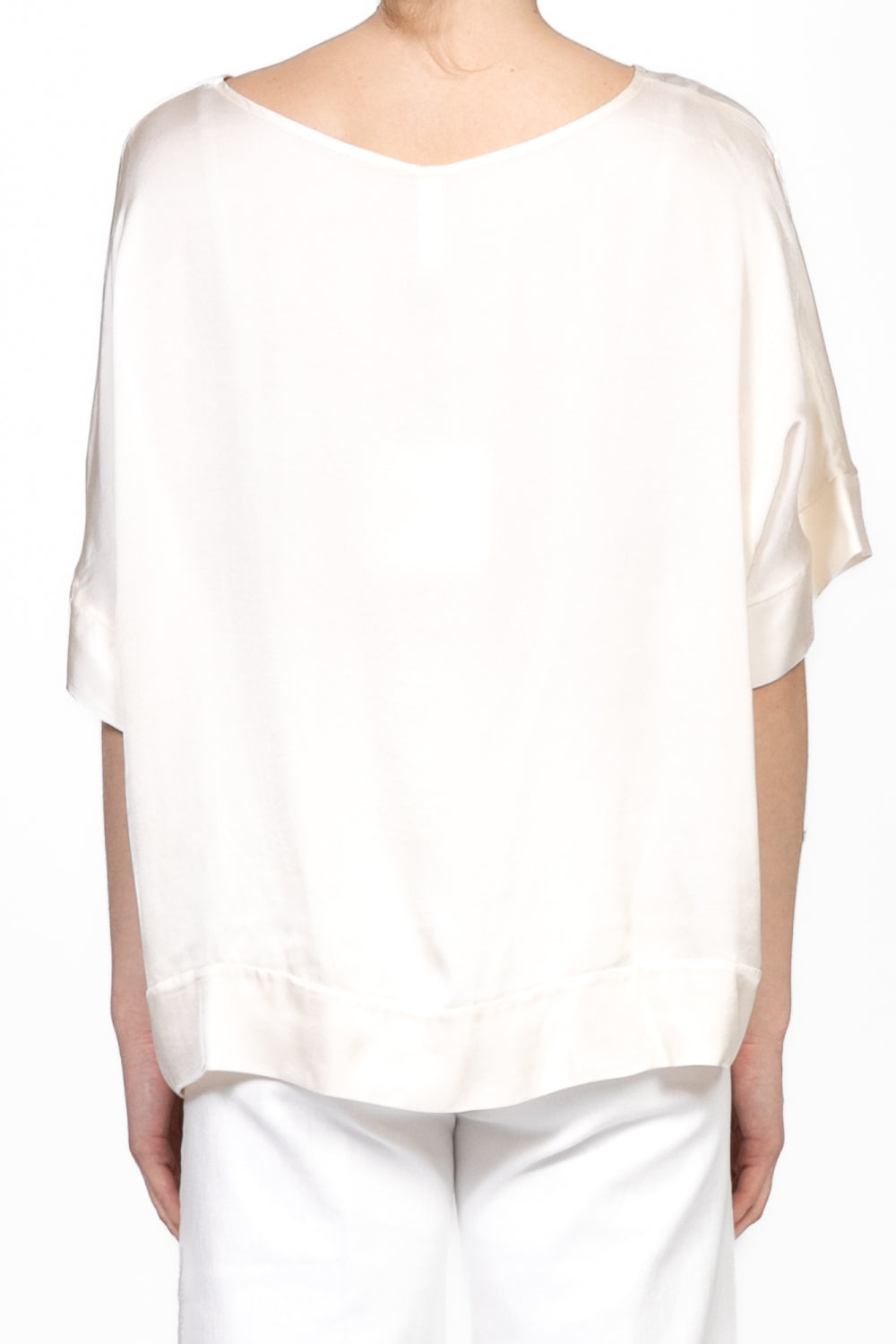 Tensione In - Blusa over in satin Art. F5293B05QPE25