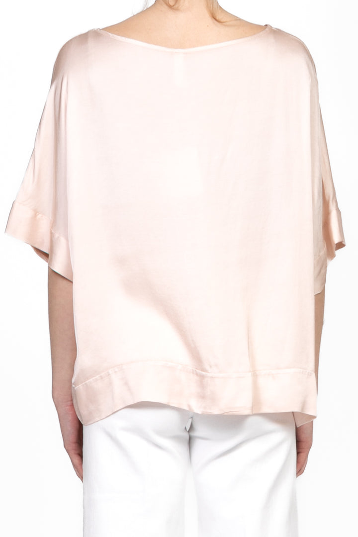 Tensione In - Blusa over in satin Art. F5293B05QPE25