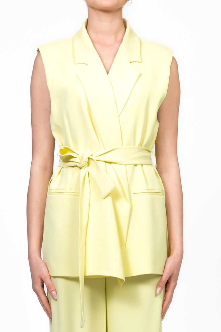 Vicolo - Gilet fluido  con fusciacca Art. TD2174