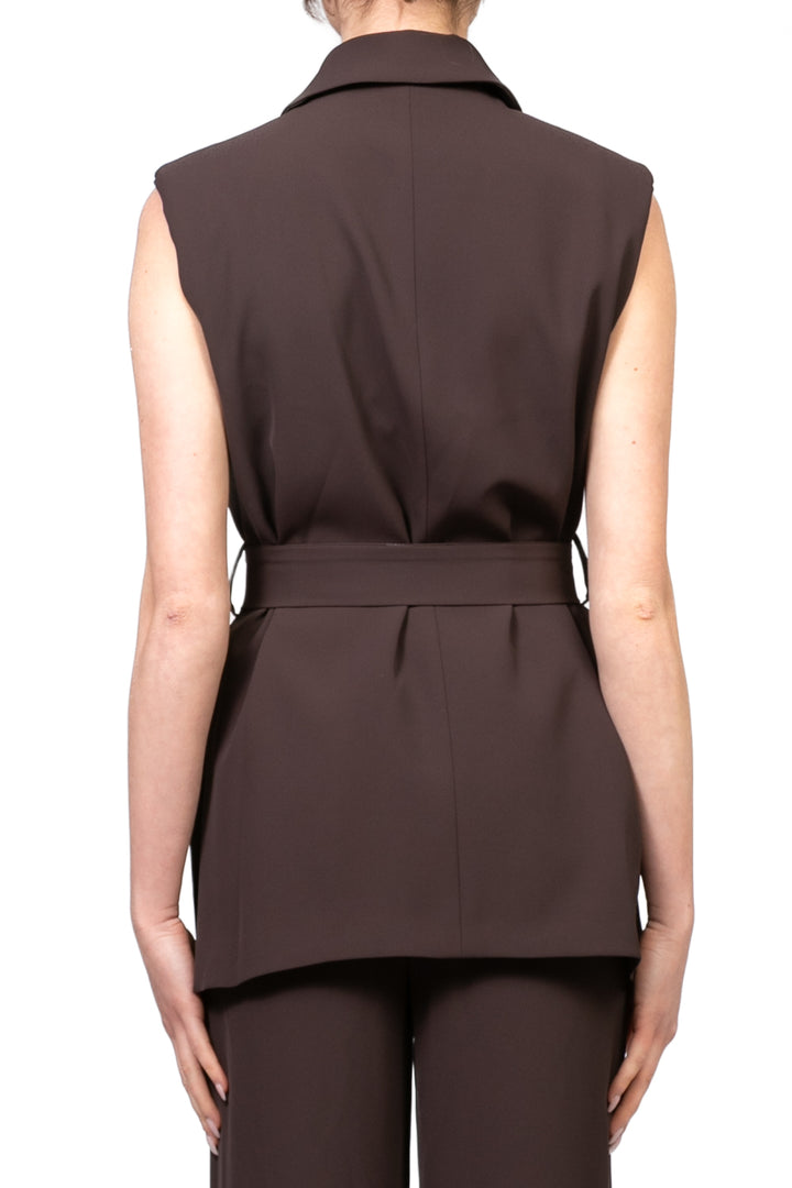 Vicolo - Gilet fluido  con fusciacca Art. TD2174