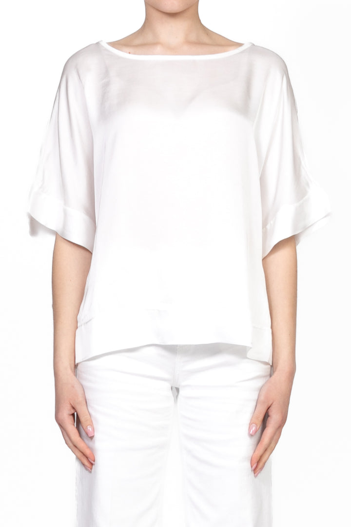 Tensione In - Blusa over in satin Art. F5293B05QPE25