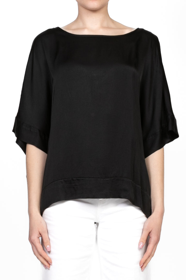 Tensione In - Blusa over in satin Art. F5293B05QPE25