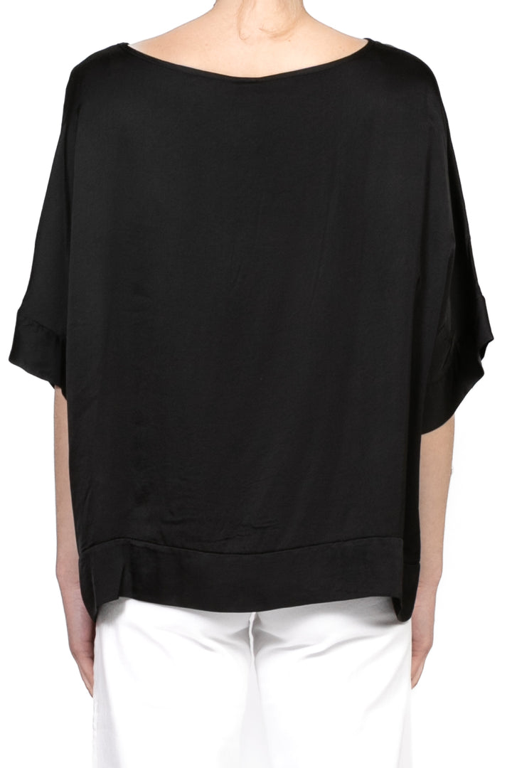 Tensione In - Blusa over in satin Art. F5293B05QPE25