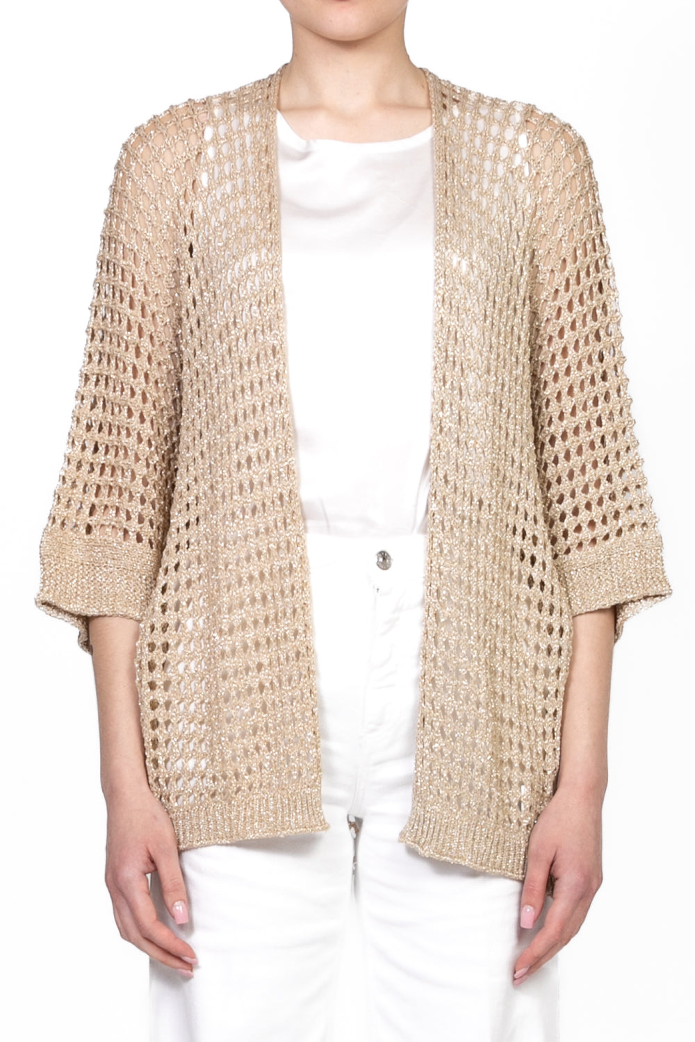 Vicolo - Cardigan lurex traforato Art. 33014D