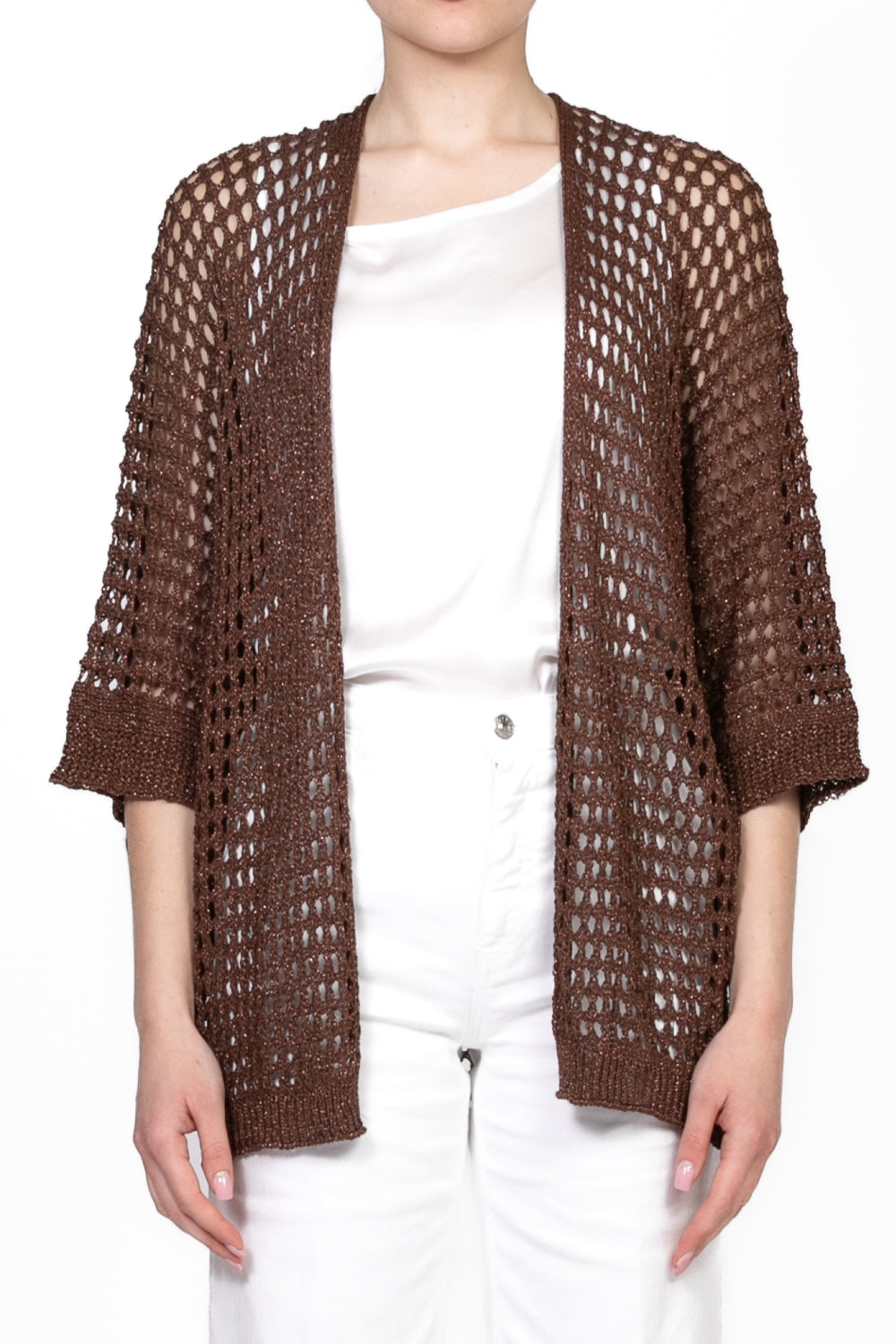 Vicolo - Cardigan lurex traforato Art. 33014D