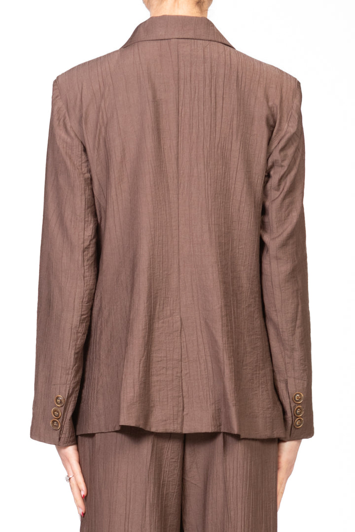 Tensione In - Completo giacca e pantalone tessuto goffrato Art. 25C7570