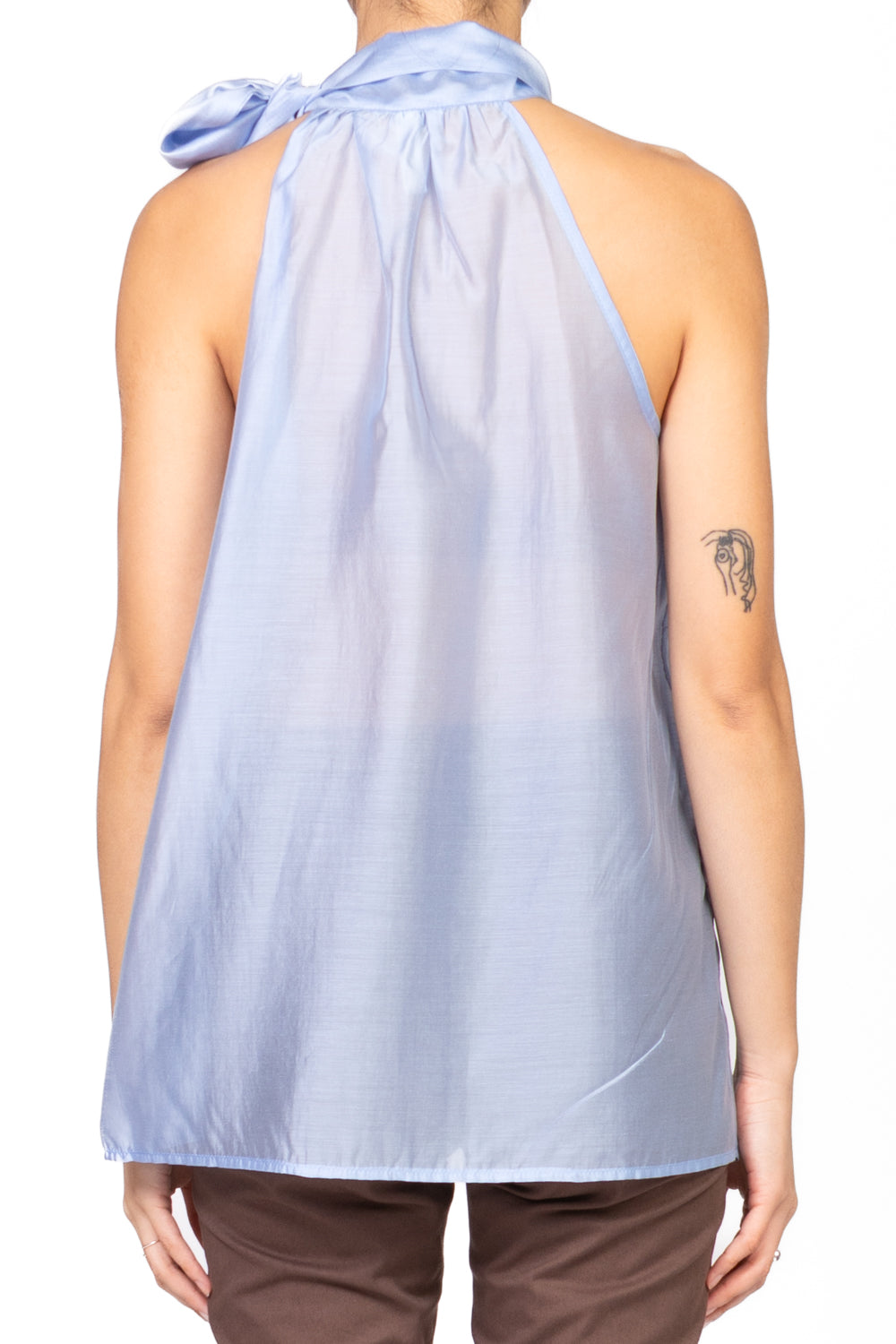 Tensione In - Top smanicato con fiocco Art. 25C7552