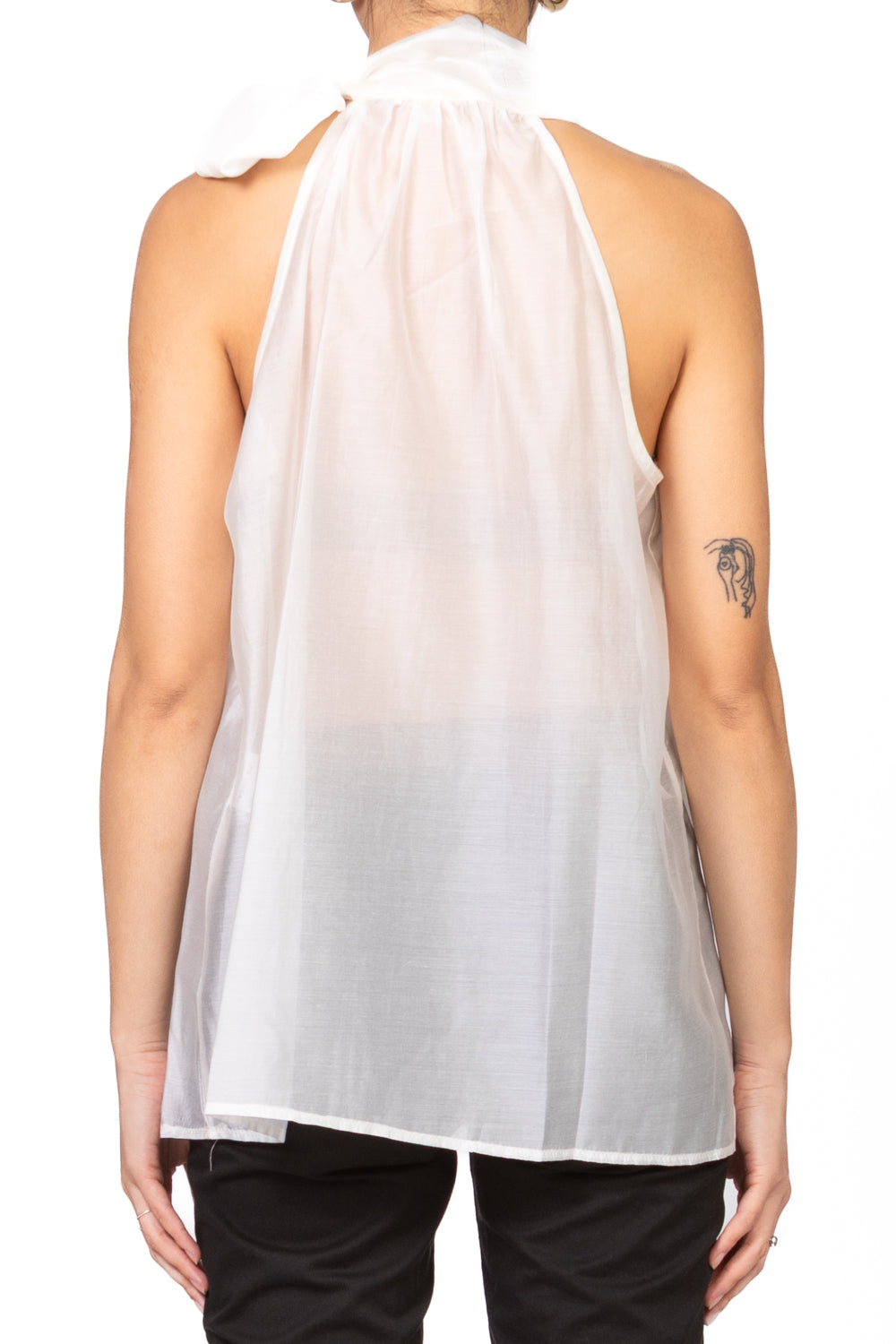 Tensione In - Top smanicato con fiocco Art. 25C7552