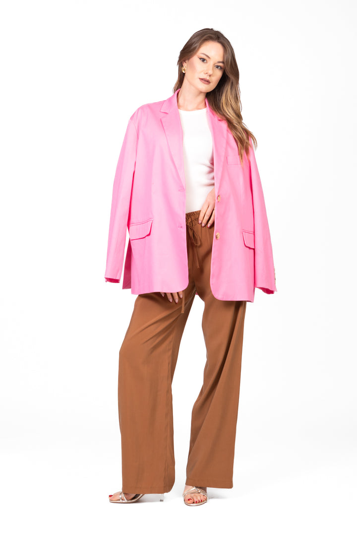 Vicolo - Pantalone palazzo con coulisse Art. TD0560
