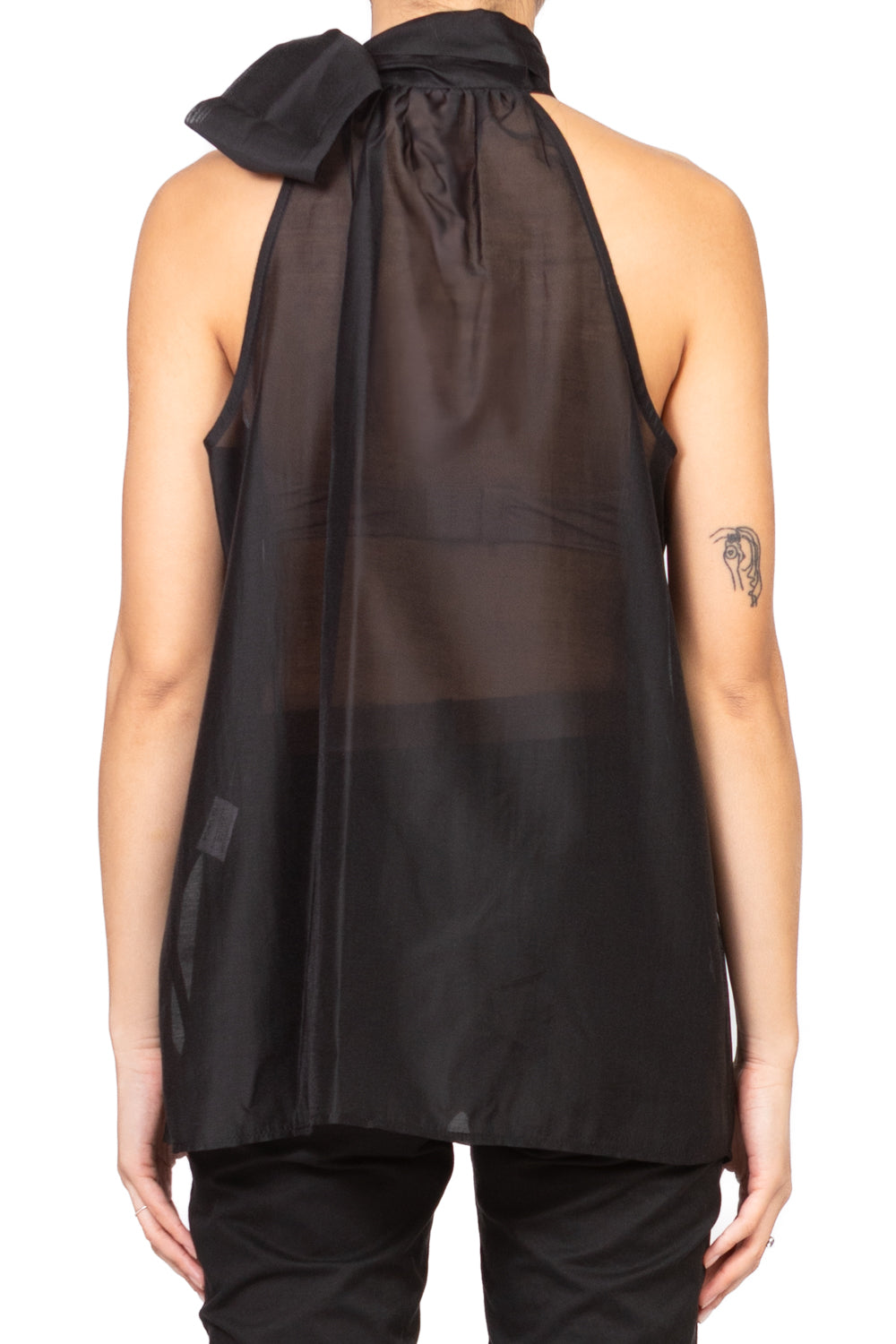 Tensione In - Top smanicato con fiocco Art. 25C7552