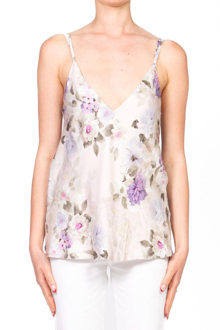 Vicolo - Top bretella fantasia floreale Art. TD2165