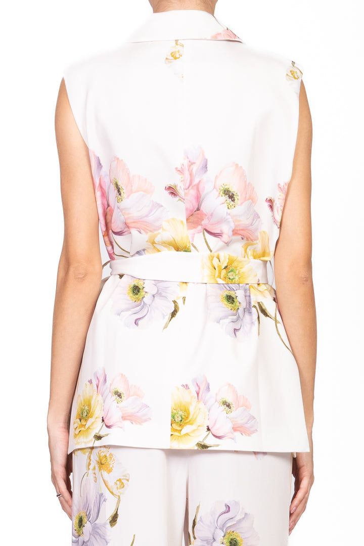 Vicolo - Gilet floreale con fusciacca Art. TD2268