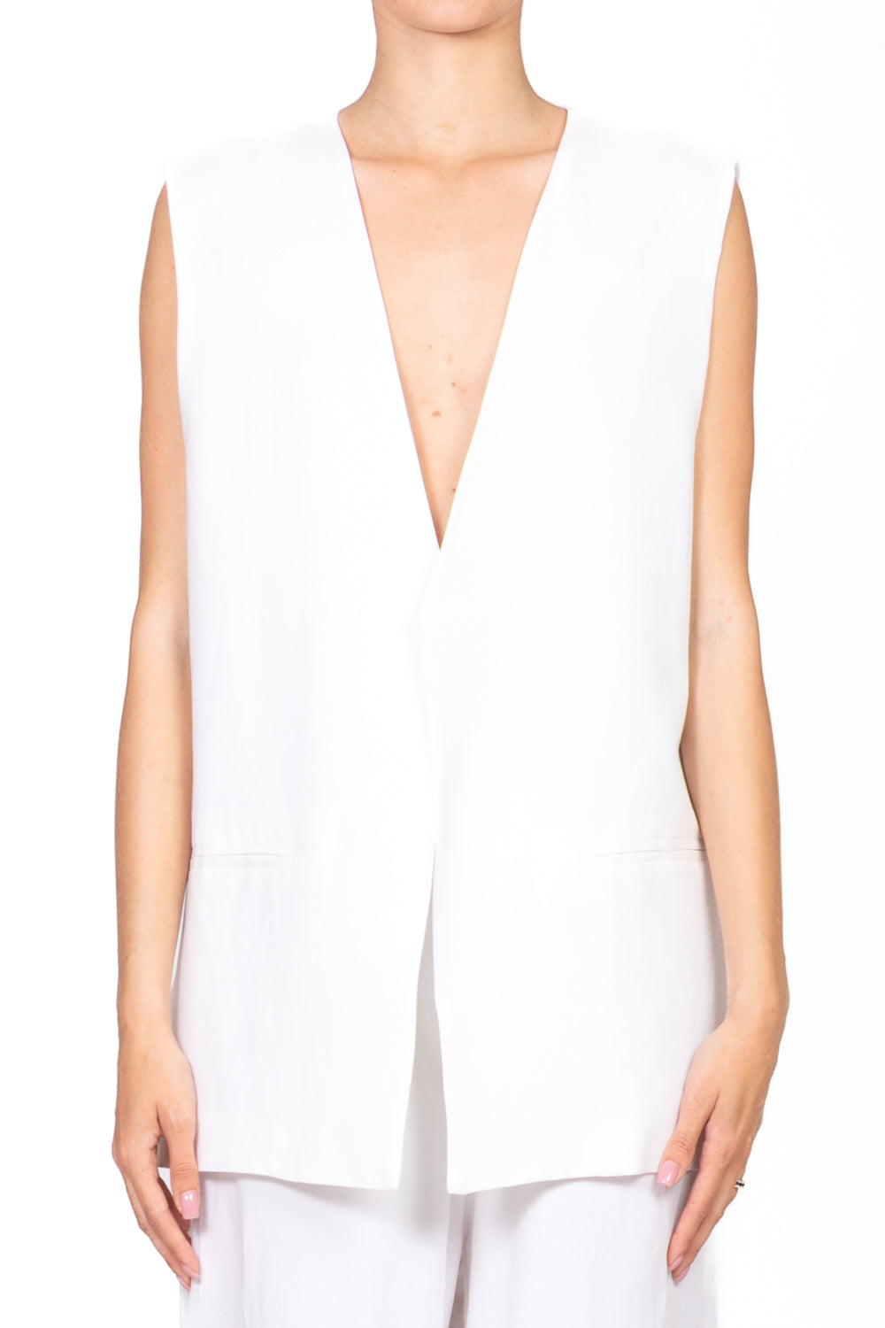 Tensione In - Gilet over con spacchi Art. 25D7580