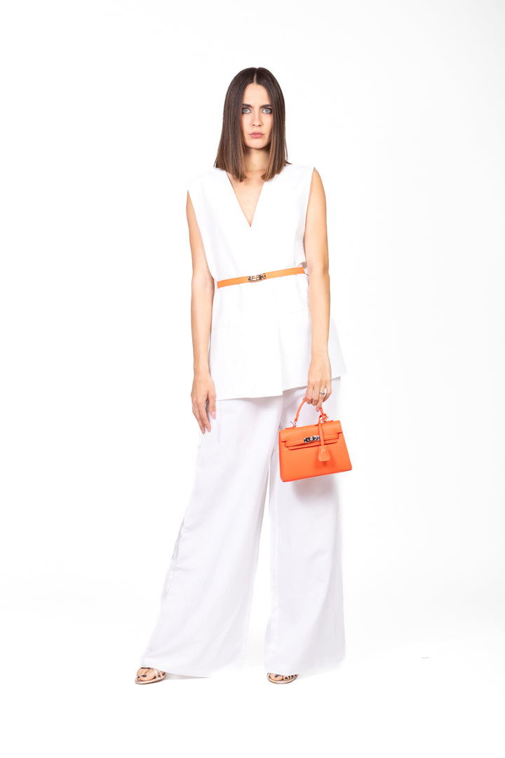 Tensione In - Gilet over con spacchi Art. 25D7580