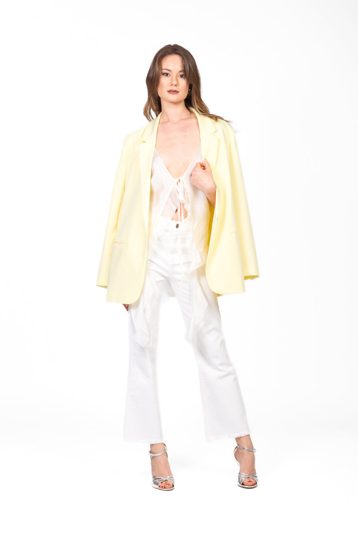 Have One - Top aperto con rouches Art. RMA-N093