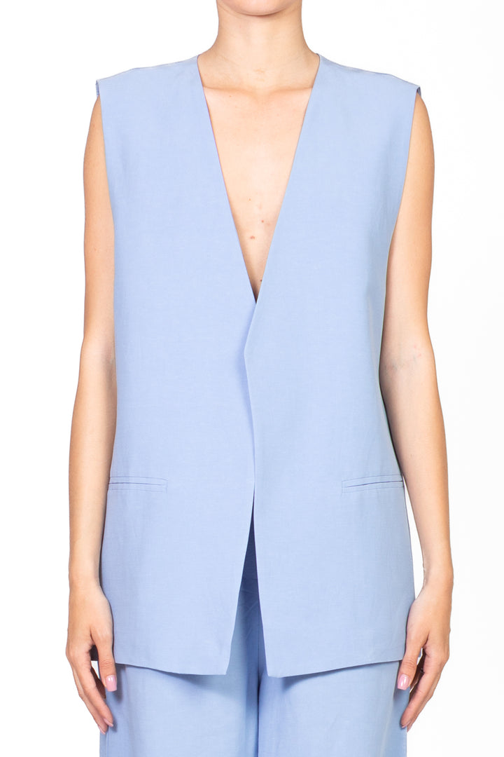 Tensione In - Gilet over con spacchi Art. 25D7580