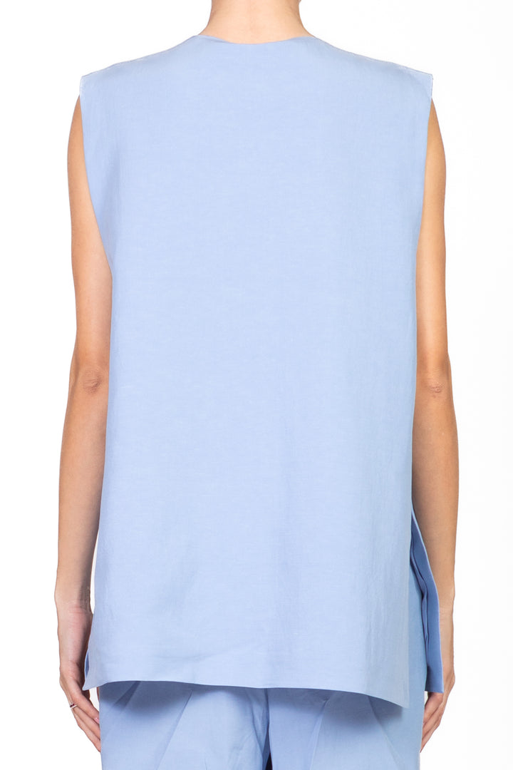Tensione In - Gilet over con spacchi Art. 25D7580
