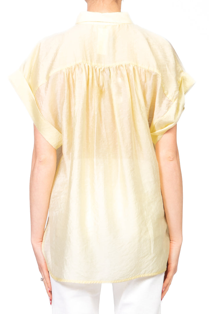 Vicolo - Blusa chester manica corta Art. TD0342