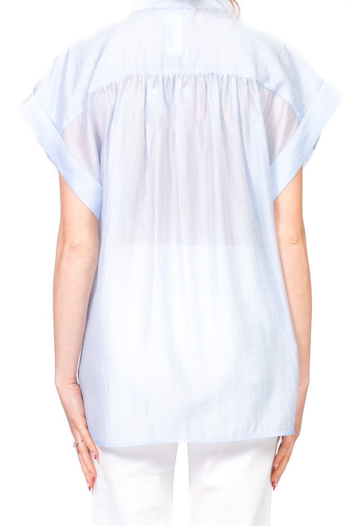 Vicolo - Blusa chester manica corta Art. TD0342