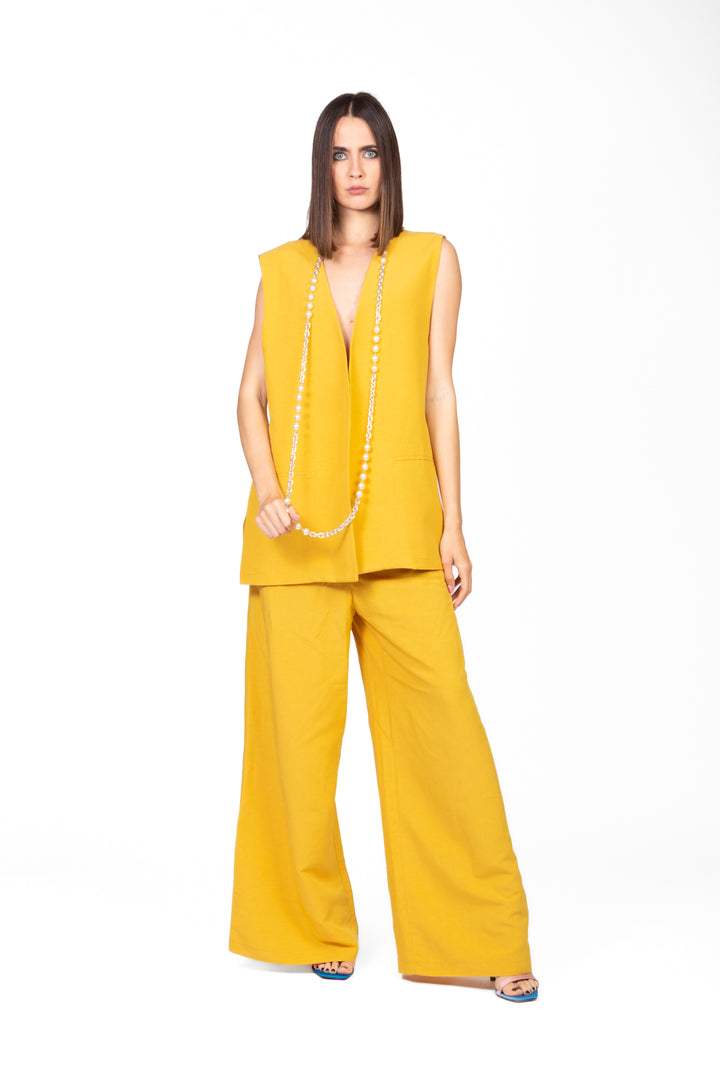Tensione In - Gilet over con spacchi Art. 25D7580
