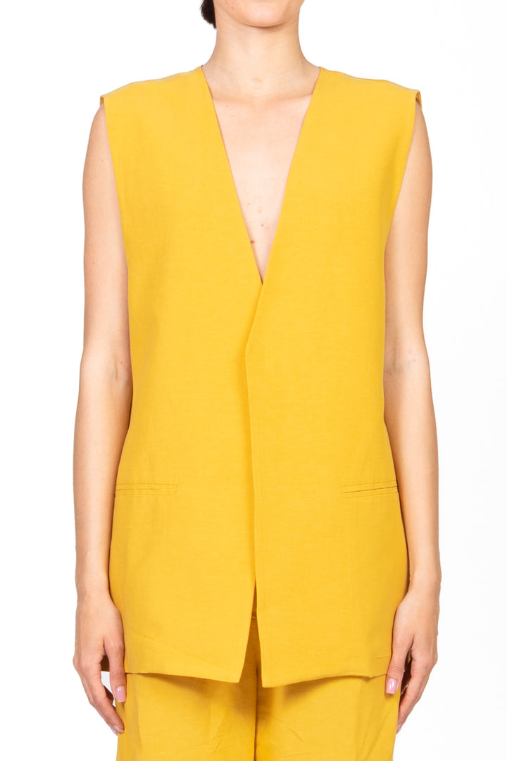 Tensione In - Gilet over con spacchi Art. 25D7580