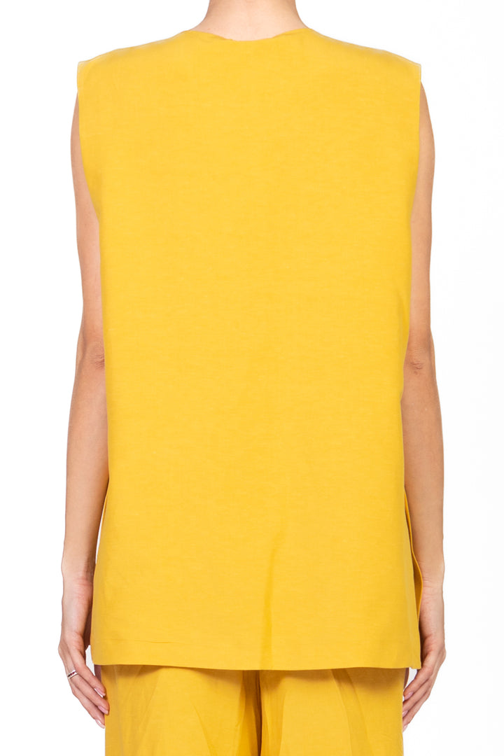 Tensione In - Gilet over con spacchi Art. 25D7580