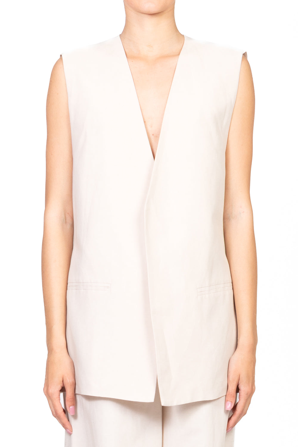 Tensione In - Gilet over con spacchi Art. 25D7580