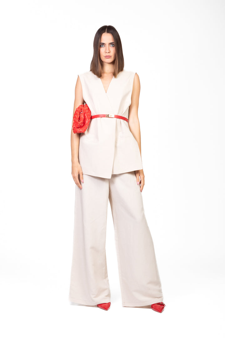 Tensione In - Gilet over con spacchi Art. 25D7580