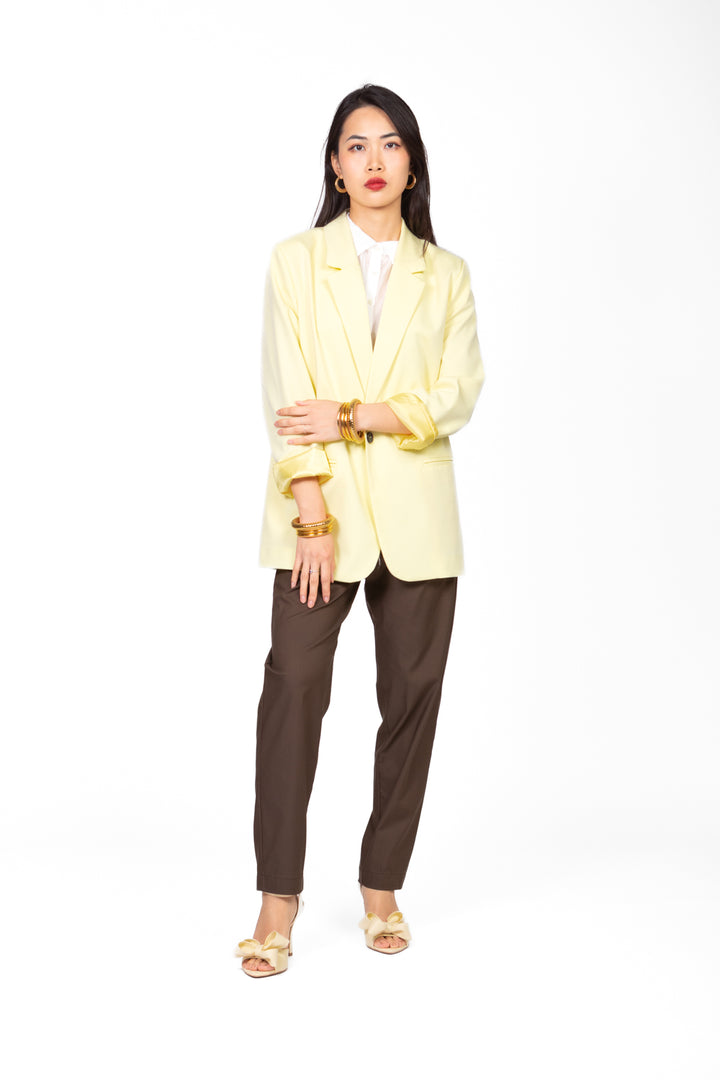 Dixie - Pantalone carrot con pinces Art. PDHVUEH